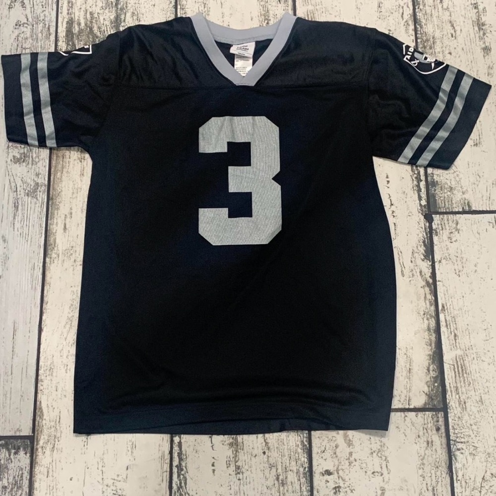 NFL Kids Black and Gray Jersey